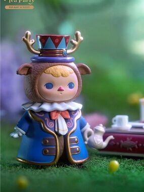 #41 Pop Mart x Pucky Animal Tea Party. NIB. Blind box
